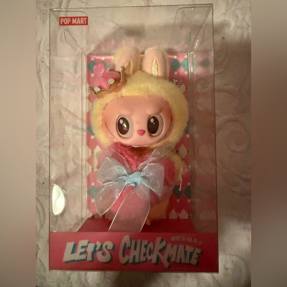 Pop mart The Monsters Labubu Let’s Checkmate